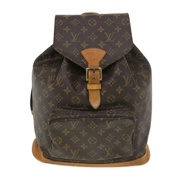 LOUIS VUITTON Monogram Montsouris GM Backpack - Picture 13 of 15